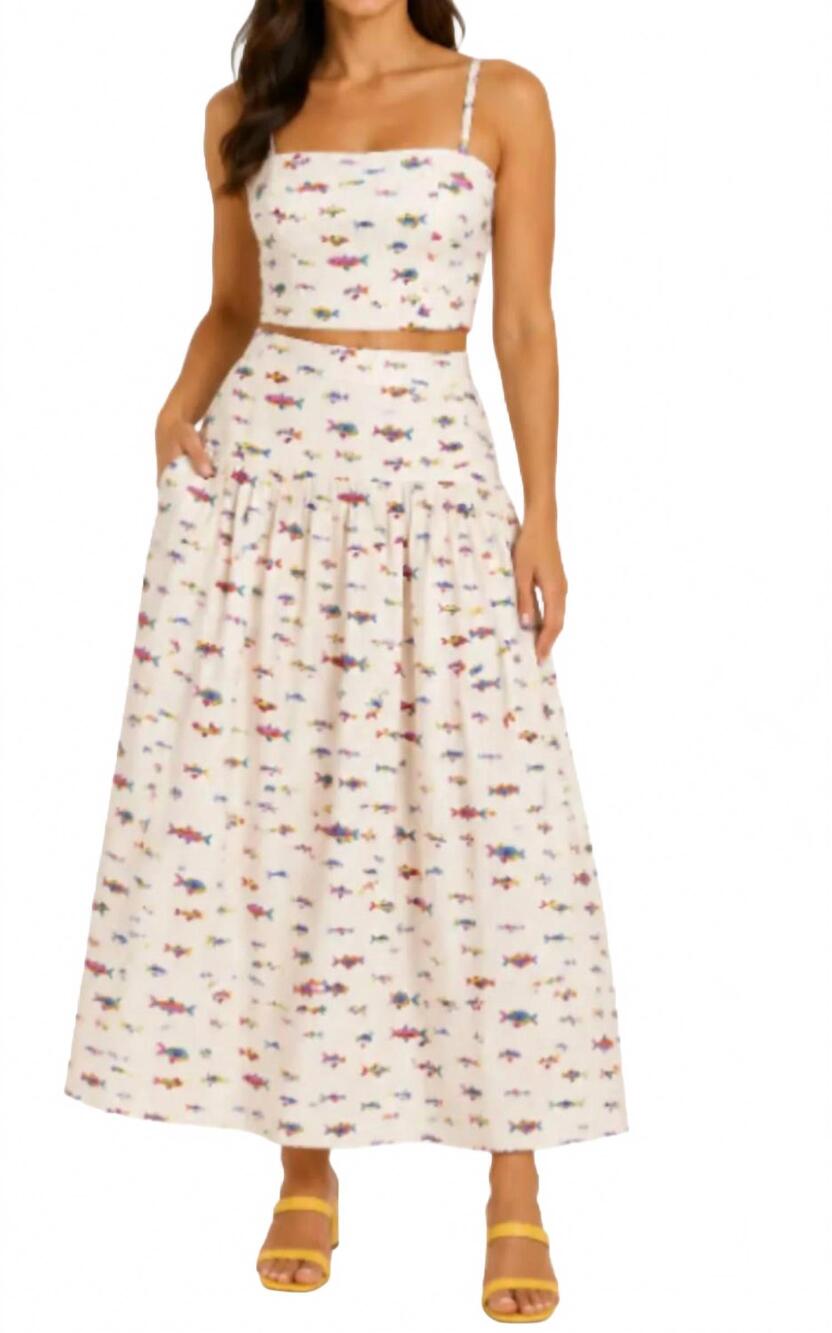 NEW TCEC women's pescado set in white